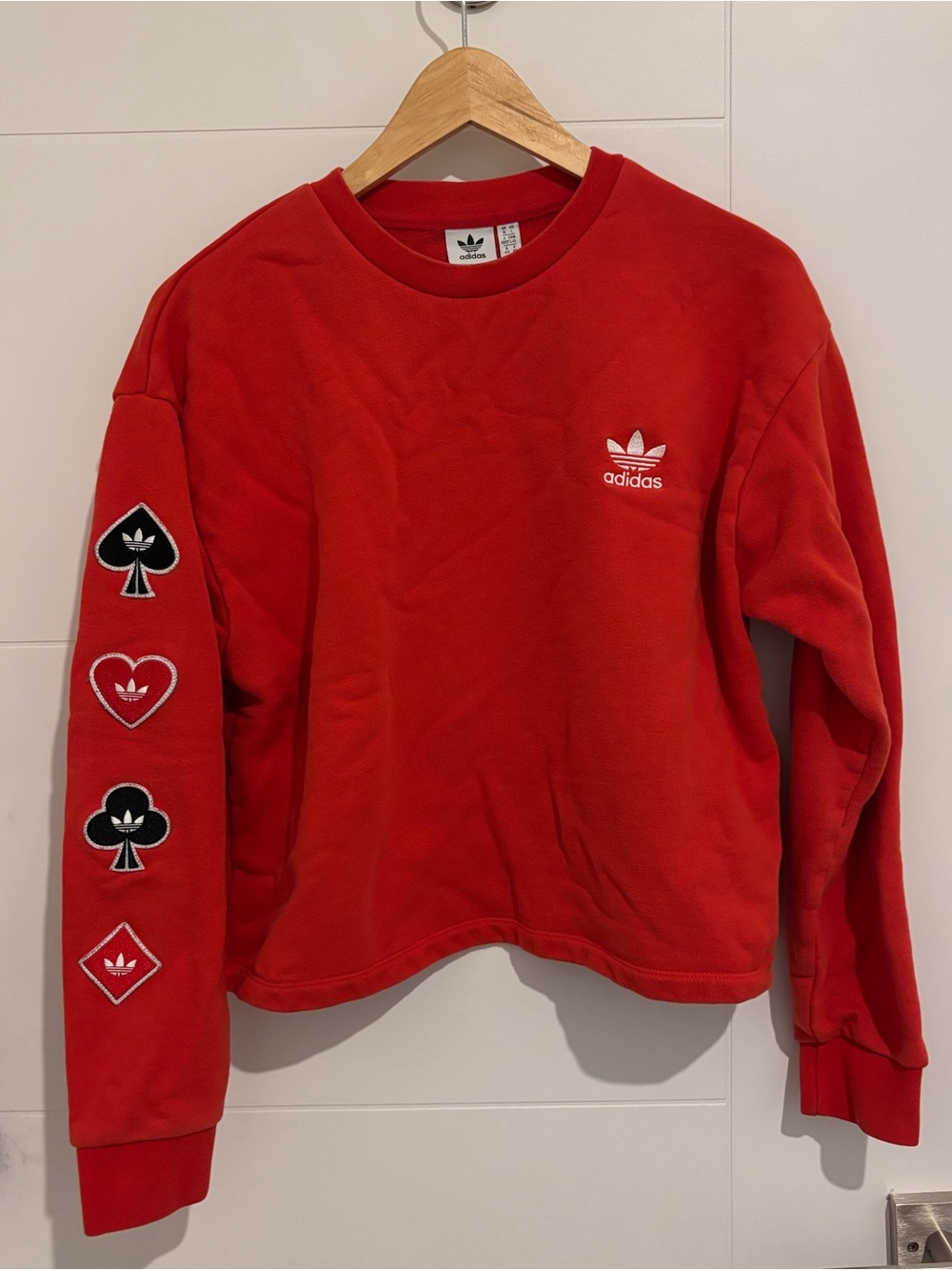 adidas Originals Vday Crew sweatshirt - Picture 1 of 10